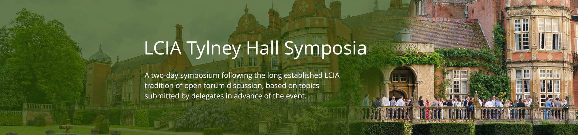 2025 LCIA Tylney Hall Symposia